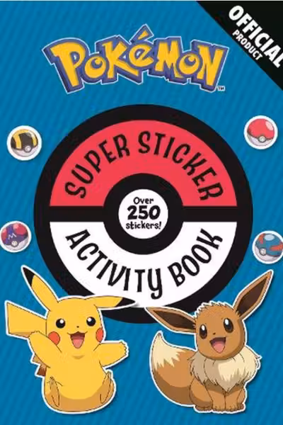 The Official Pokemon Super Sticker Activity Book