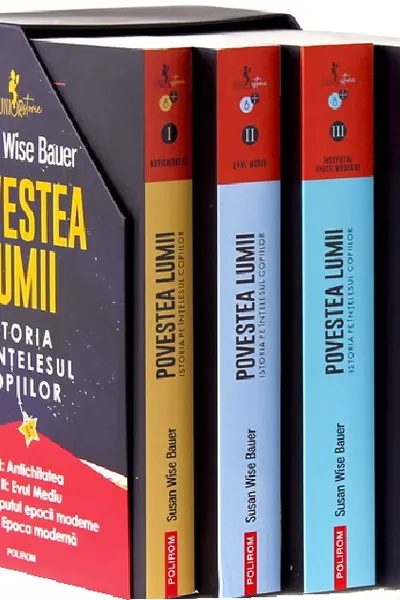 Pachet 4 volume: Povestea lumii. Istoria pe intelesul copiilor