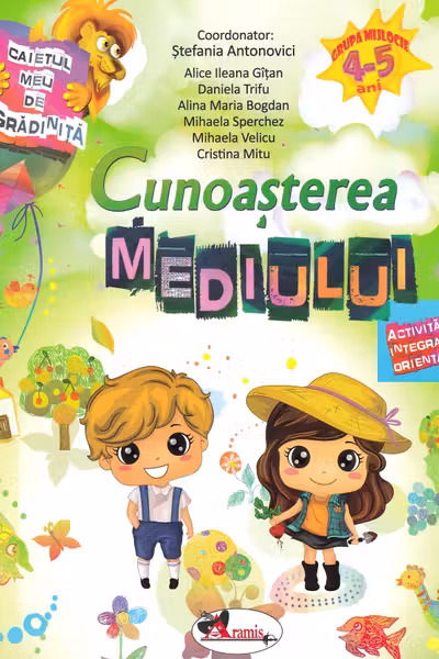Caietul meu de gradinita - Cunoasterea mediului 4-5 ani