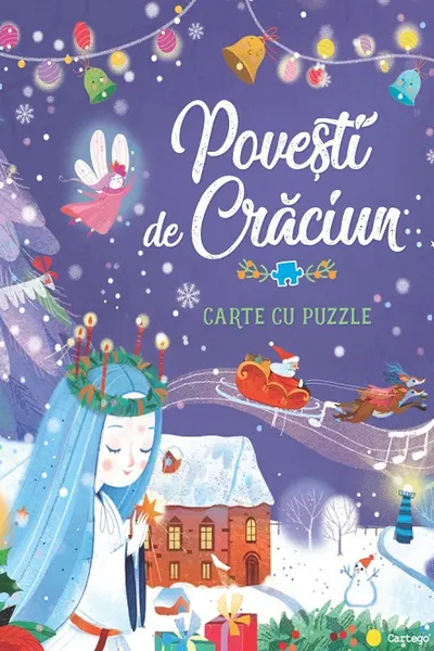 Povesti de Craciun. Carte cu puzzle