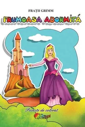 Frumoasa adormită. Poveste de colorat