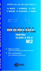 Matematica M2. Manual pentru clasa a XII-a