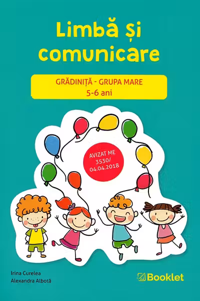 Limba și comunicare - Grupa mare 5-6 ani