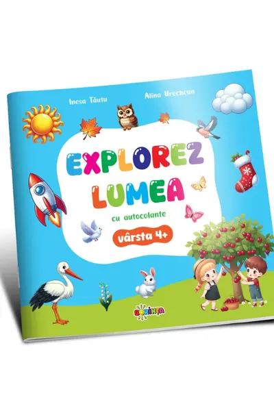 Explorez lumea cu autocolante 4+