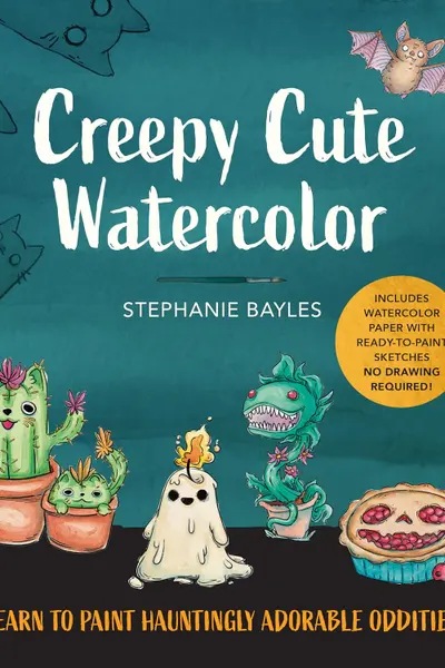 Creepy Cute Watercolor