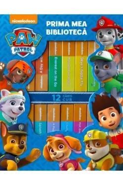 Prima mea biblioteca. Patrula catelusilor - Paw Patrol (contine 12 Carticele Dolofane)
