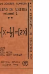 Probleme de algebra, Volumul al II-lea
