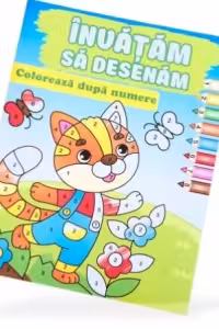 Invatam sa desenam. Coloreaza dupa numere
