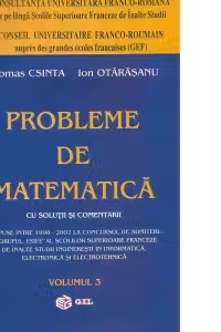 Probleme de matematica propuse la ESIEE (1998 - 2002)