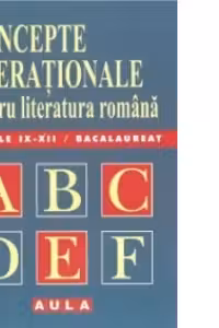 Concepte operationale (de teorie literara)