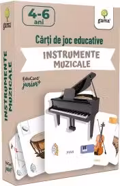 Carti de joc educative - Instrumente muzicale