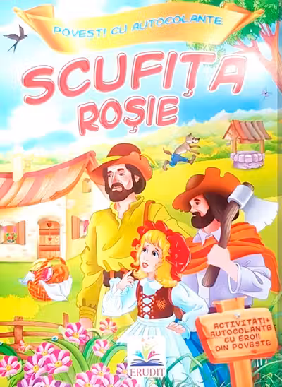 Povesti+autocolante/Scufita Rosie