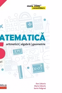Matematica. Aritmetica, algebra, geometrie. Clasa a V-a. Consolidare. Partea I (anul scolar 2019-2020)