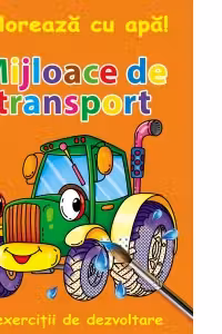 Coloreaza cu apa Mijloace de transport