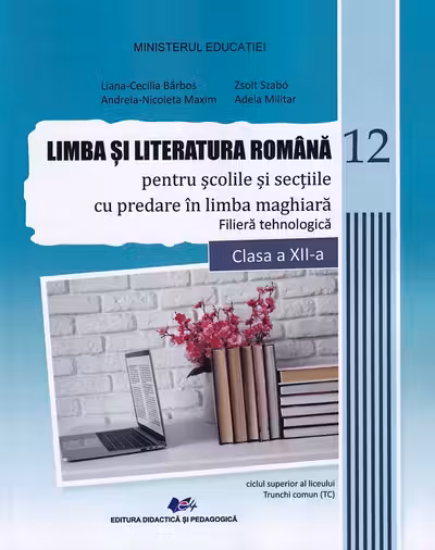 Limba și literatura română pentru școlile și secțiile cu predare în limba maghiară. Filiera tehnologică - Clasa 12 - Manual