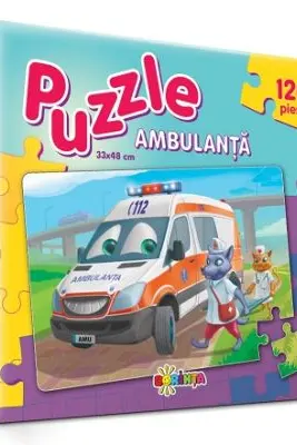 Puzzle Ambulanta 120 piese