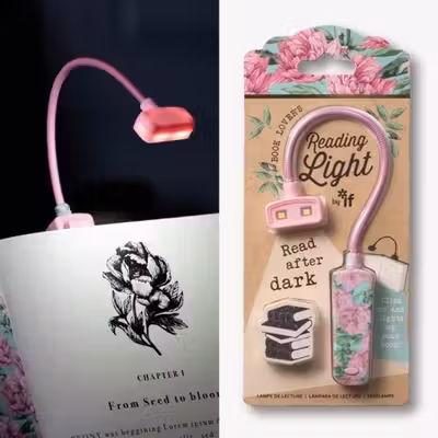 Book Lover's Reading Light Floral