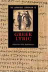 The Cambridge Companion to Greek Lyric