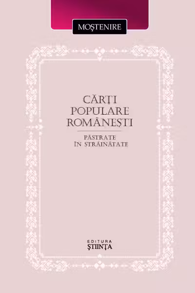 Verebceanu Galaction. Carti populare romanesti past