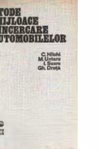 Metode si mijloace de incercare a automobilelor