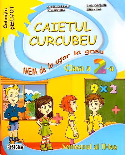 Caietul Curcubeu MEM - Clasa 2 Sem.2