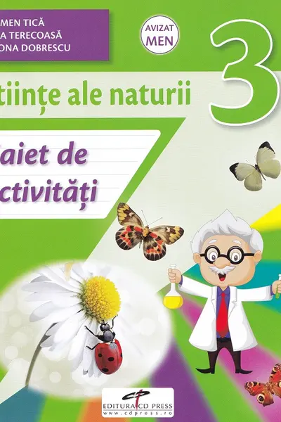 Științe ale naturii - Clasa 3 - Caiet de activități