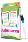 27 de cartonase. Scrie si sterge. Adunarea