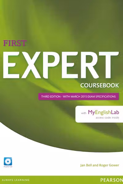 Expert First Coursebook Third Edition + MyEnglishLab Pack