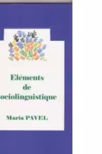 Elements de sociolinguistique