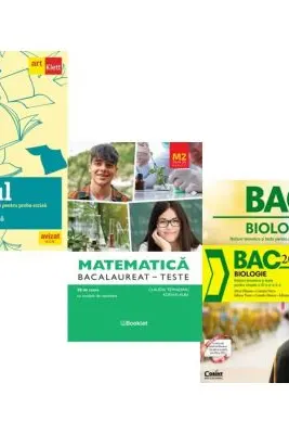 Pachet Bacalaureat 2026. Eseul. Pregatire individuala pentru proba scrisa si Matematica M2 Profil Stiinte ale naturii. Teste si Biologie. Notiuni teoretice si teste pentru clasele 9-10 - Liliana Paicu, Claudia Temneanu, Silvia Olteanu