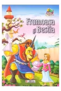 Frumoasa si Bestia. Carte de colorat + poveste (format A5)