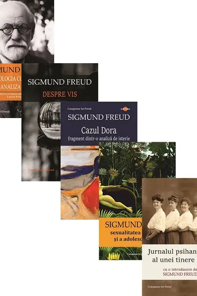 Pachet 5 cărți: Canapeaua lui Freud