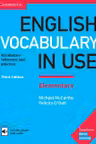 English Vocabulary in Use Elementary Book with Answers and Enhanced