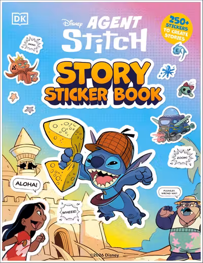 Agent Stitch Story Sticker Book