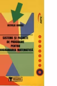 Sisteme si pachete de programe pentru programarea matematica