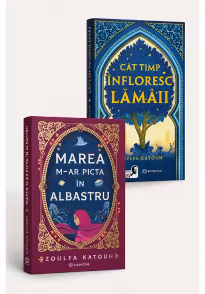 Pachet Zoulfa Katouh. Cat timp infloresc lamaii + Marea m-ar picta in albastru