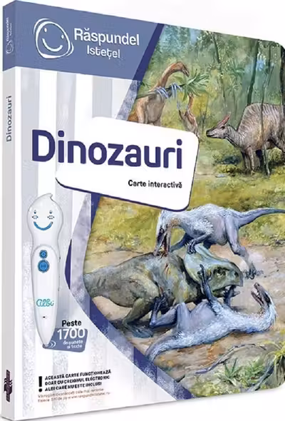 Carte interactiva: Raspundel Istetel. Dinozauri