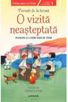 Prima mea lectura. POVESTI DE LA FERMA. O vizita neasteptata. Povesti cu litere mari de tipar