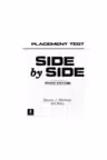 Side by Side New Edition Level 1 Placement Tests - Steven J. Molinsky