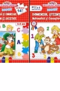 SET DOUA CARTI A4 (3-4 ANI) - 2014 - COLOR - GRUPA MICA
