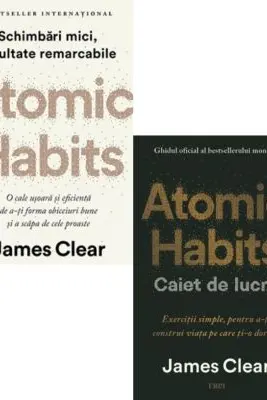 Pachet Atomic Habits: Cartea si Caietul de lucru