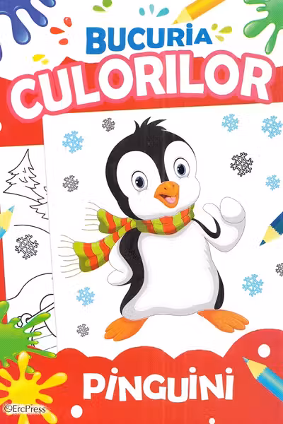 Bucuria culorilor. Pinguini