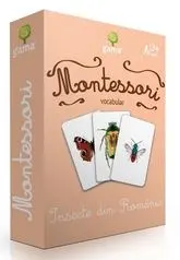Carti de joc Montessori - Insecte din Romania