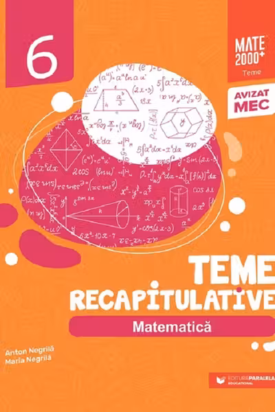 Teme recapitulative. Matematica - Clasa 6