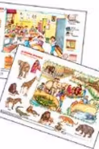 Comunicare orala. Set 7 planse (70 x 100 cm)