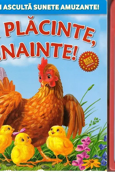 La plăcinte, înainte! Carte cu sunete