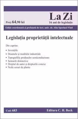Legislatia proprietatii intelectuale. Cod 683