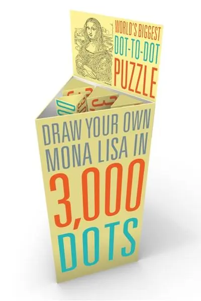 The Dot-to-Dot Mona Lisa Poster