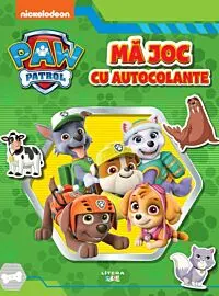 PATRULA CATELUSILOR. MA JOC CU AUTOCOLANTE. Carte de activitati