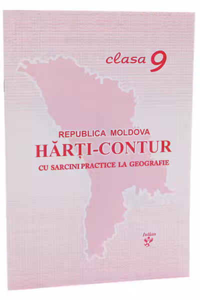 Harti-contur cu sarcini practice la geografie clasa a 9-a